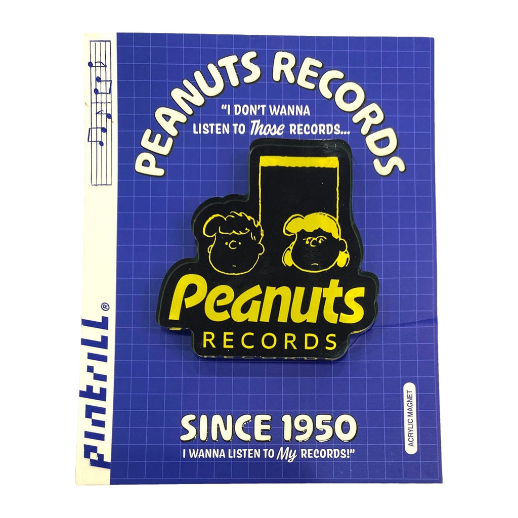 Peanuts Lucy & Schroeder Records Magnet