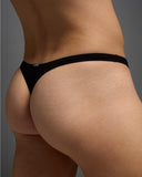 TEAMM8 Flirt Cotton thong - Black