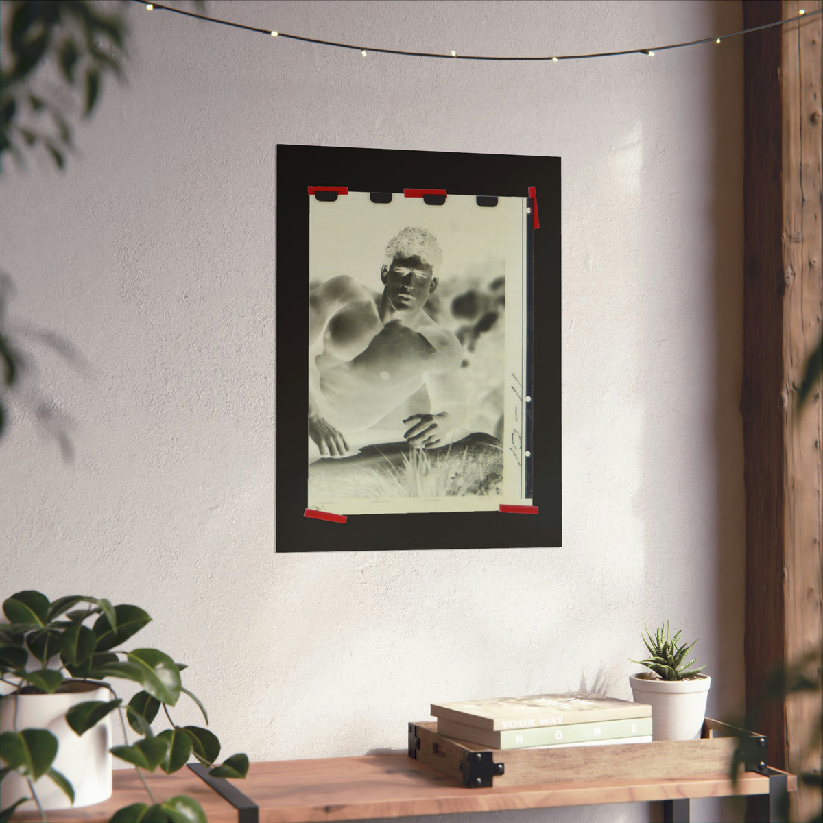 90S VINTAGE GAY PORN TRANSPARENCY Matte Vertical Poster #19