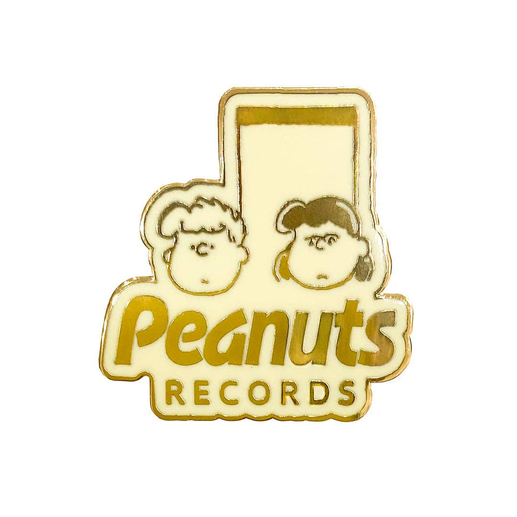 Peanuts - Lucy & Schroeder Records Pin