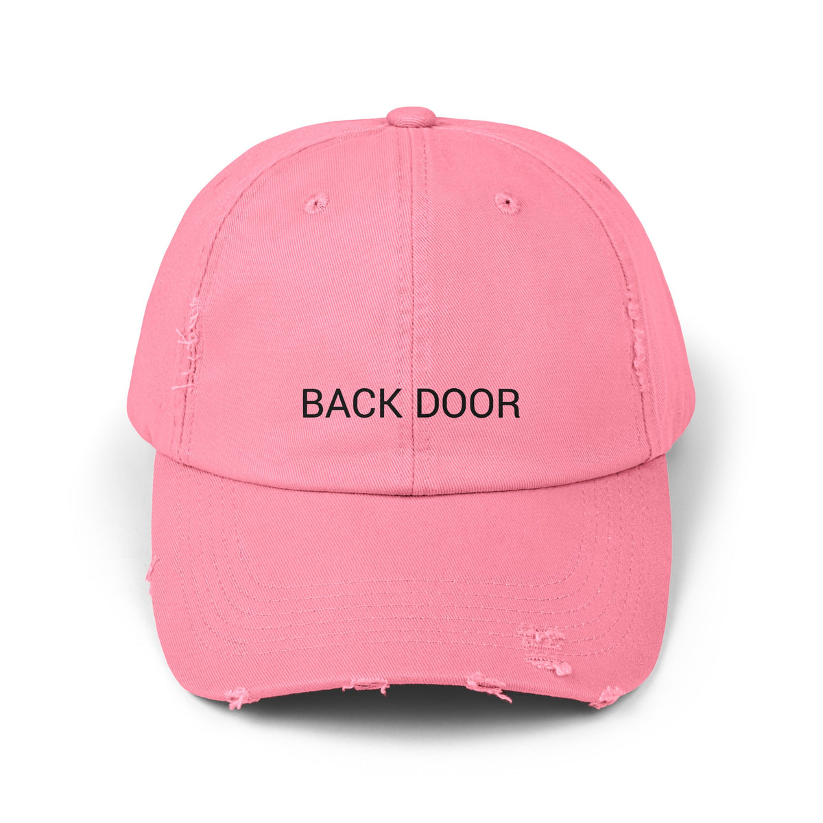 BACK DOOR Distressed Cap in 6 colors