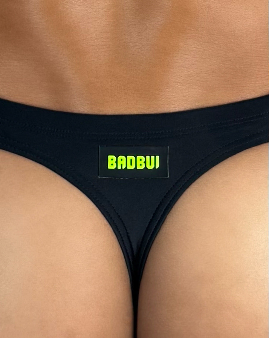 Swim Thong - Jet Black