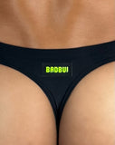Swim Thong - Jet Black