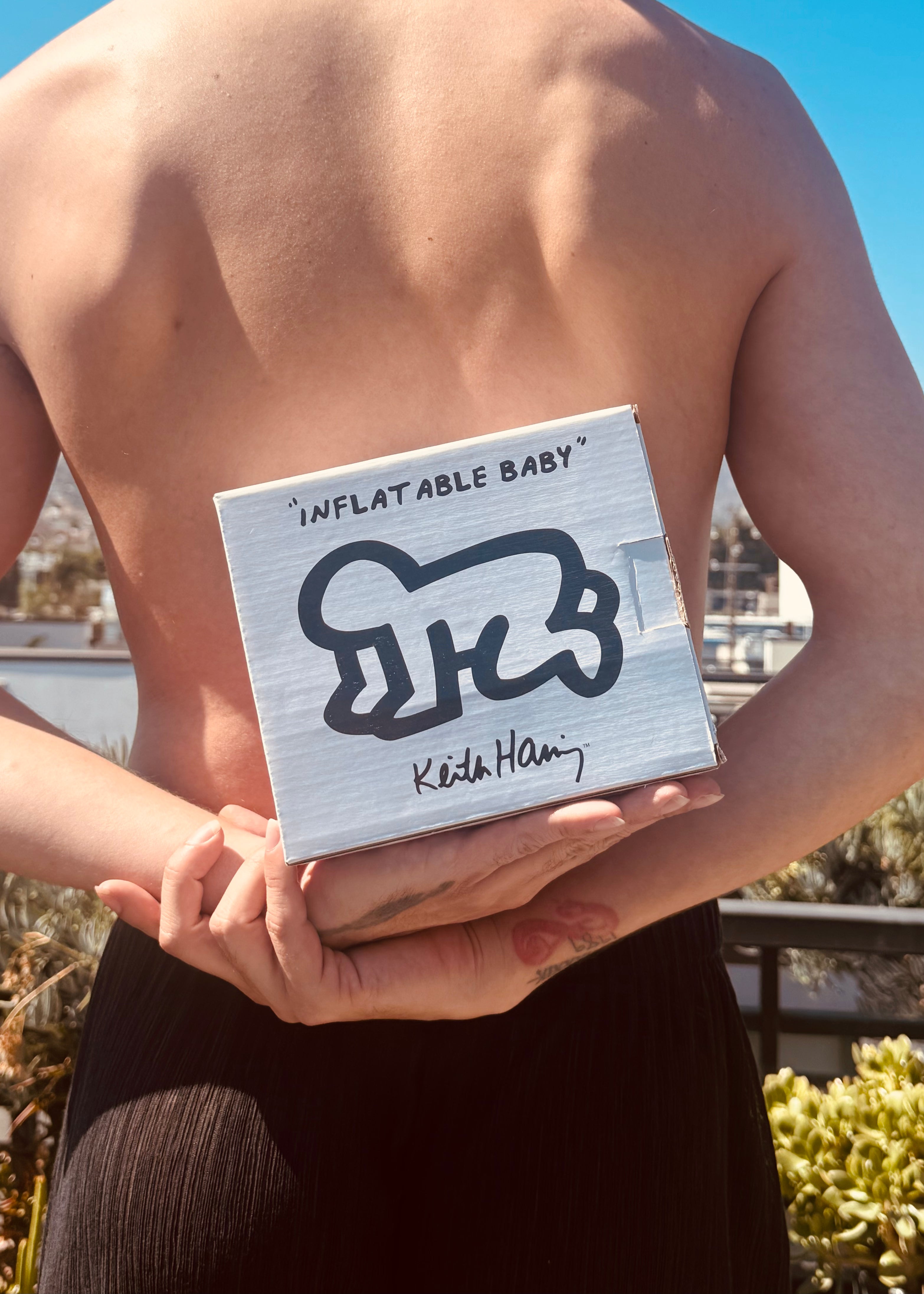 Keith Haring Pop Shop Inflatable Baby