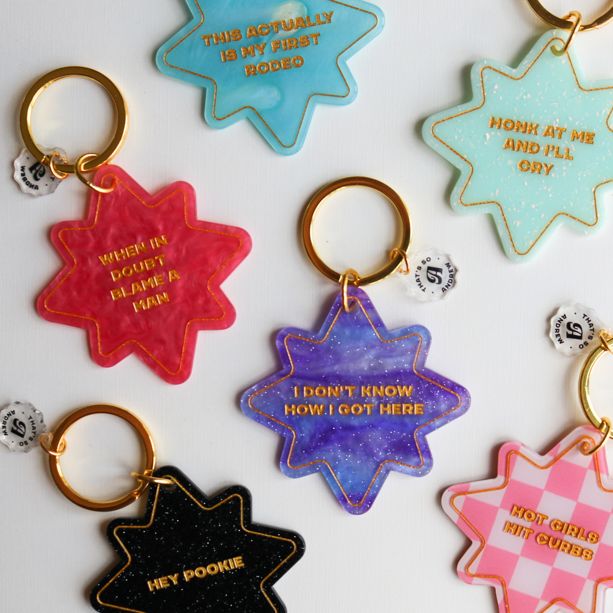 I Don't Know How I Got Here - Funny Motel Keychain