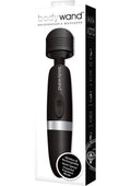 Bodywand Rechargeable Silicone Wand Massager - Black