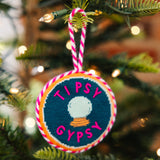 Tipsy Gypsy Needlepoint Ornament