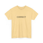 CORRECT TEE BY CULTUREEDIT AVAILABLE IN 13 COLORS