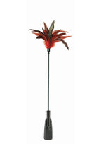 Sex & Mischief Feather Slapper - Black/Red