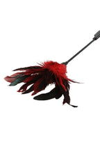 Sex & Mischief Feather Slapper - Black/Red