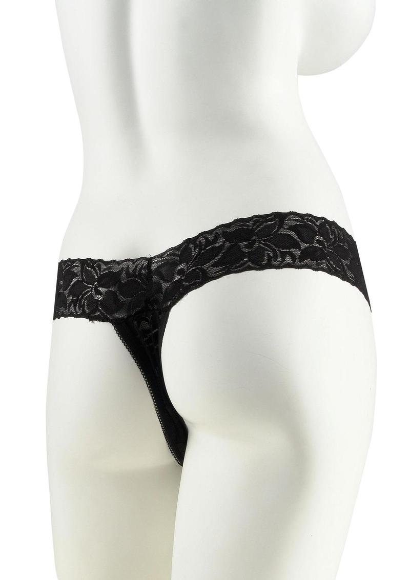 Fetish Fantasy Series Limited Edition Panty Vibe with Remote Control - Plus Size - Black