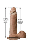 The Realistic Cock Ultraskyn Dildo 6in - Caramel