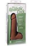 The Realistic Cock Ultraskyn Dildo 8in - Caramel