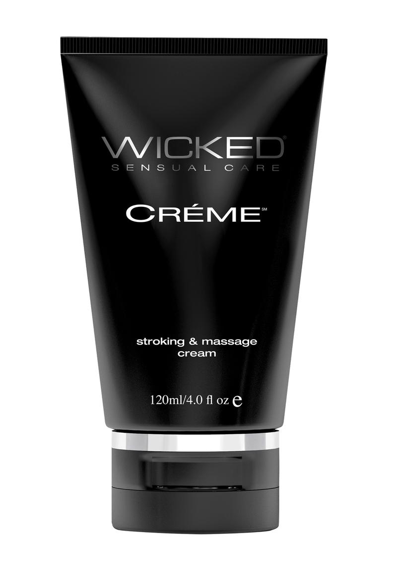 Wicked Creme Stroking and Massage Cream 4oz Tube