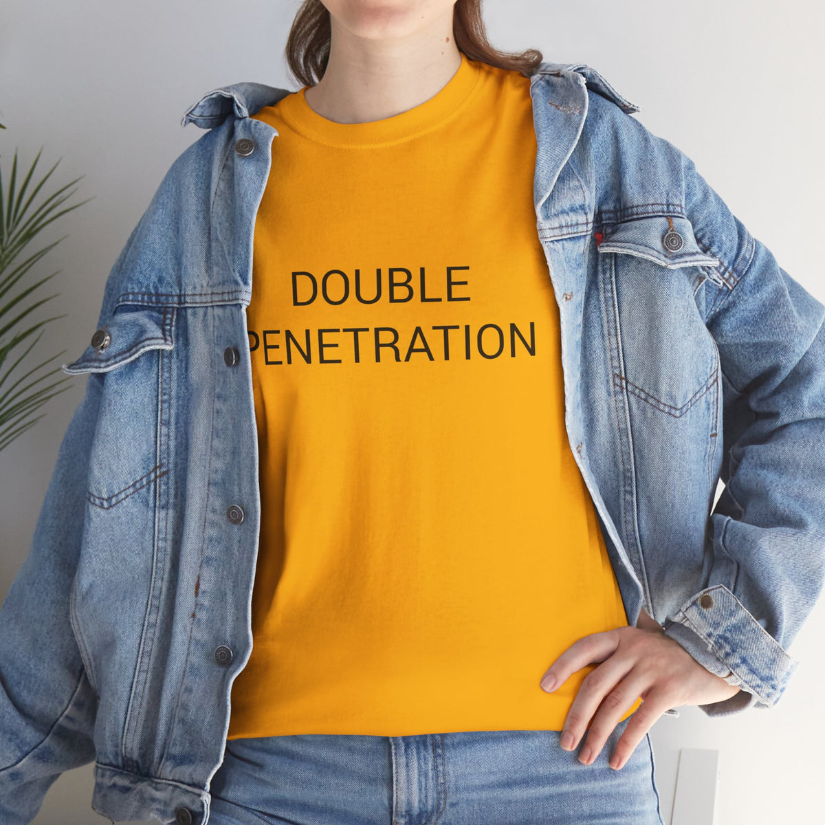 DOUBLE PENETRATION TEE BY CULTUREEDIT AVAILABLE IN 13 COLORS