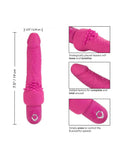 Power Stud Cliterrific Vibrator 6.75in - Pink
