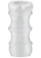 Mood Pleaser Massage Beads Ultraskyn Masturbator - Frost