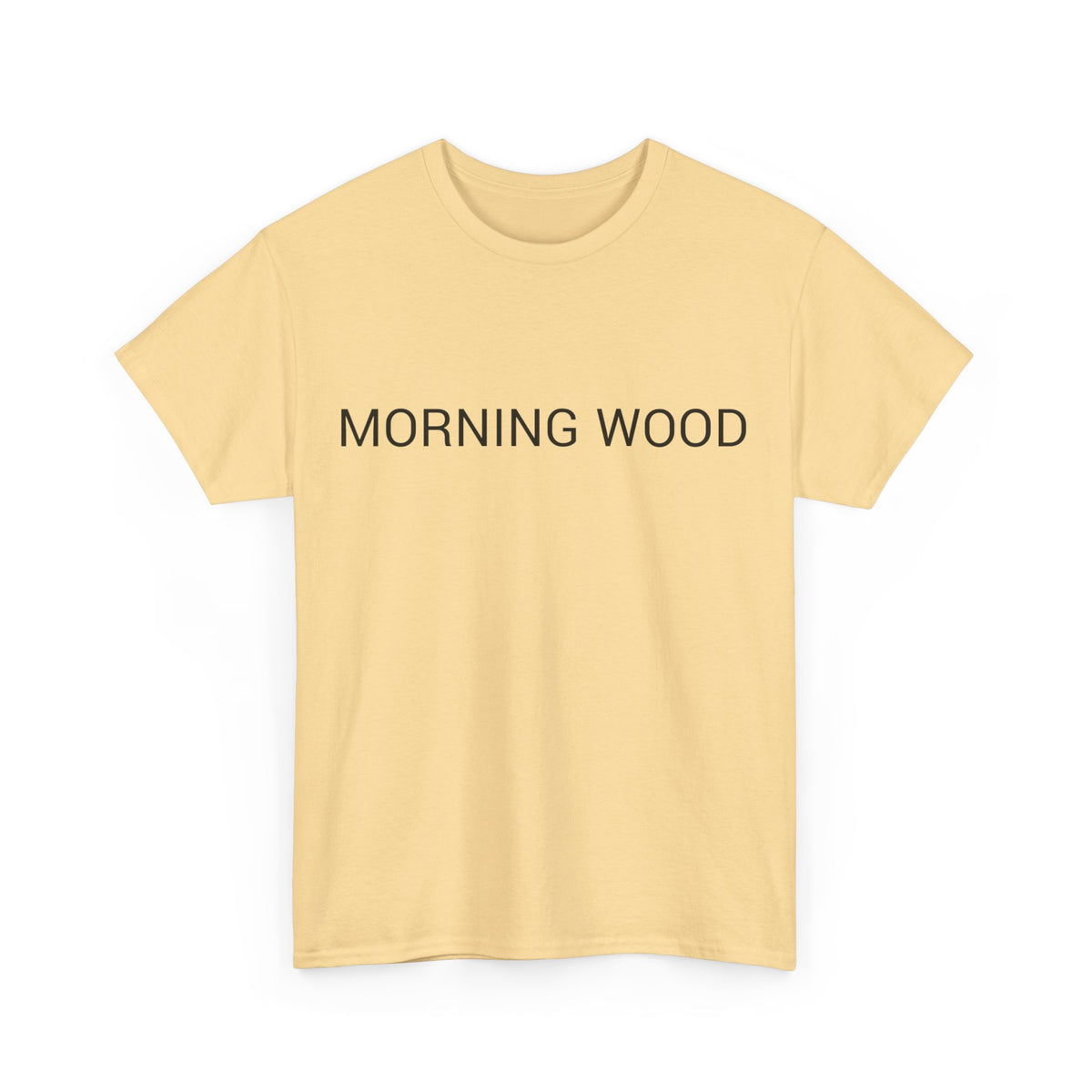 MORNING WOOD TEE BY CULTUREEDIT AVAILABLE IN 13 COLORS