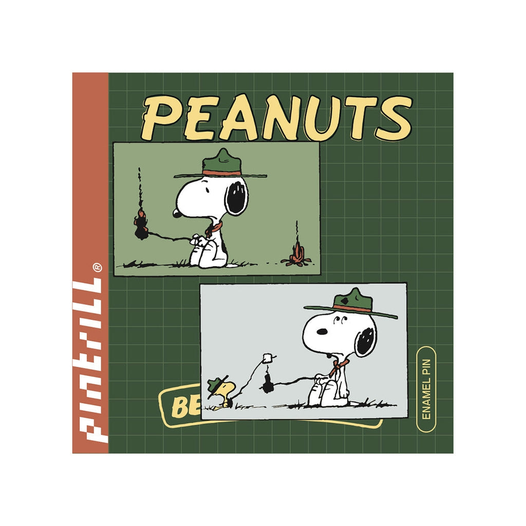Snoopy Campfire Enamel Pin Set