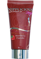 NIPPLICIOUS Nipple Arousal Gel Strawberry Cupcake 1oz