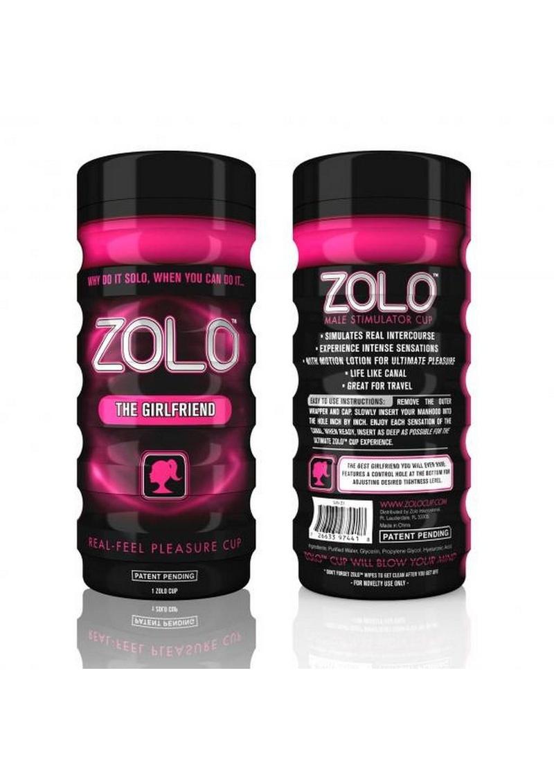 ZOLO The Girlfriend Cup Masturbator - Pink