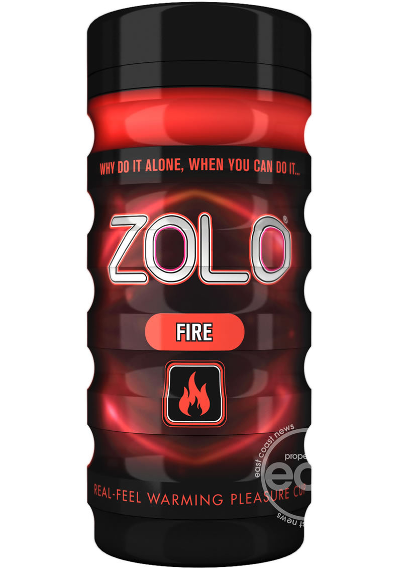 ZOLO Fire Cup Masturbator - Red