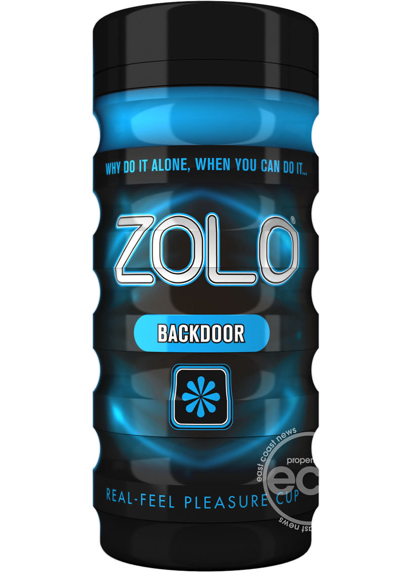 ZOLO Back Door Cup Masturbator - Blue