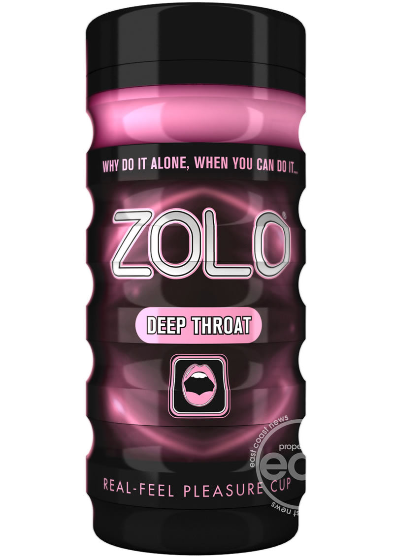 ZOLO Deep Throat Cup Masturbator - Pink