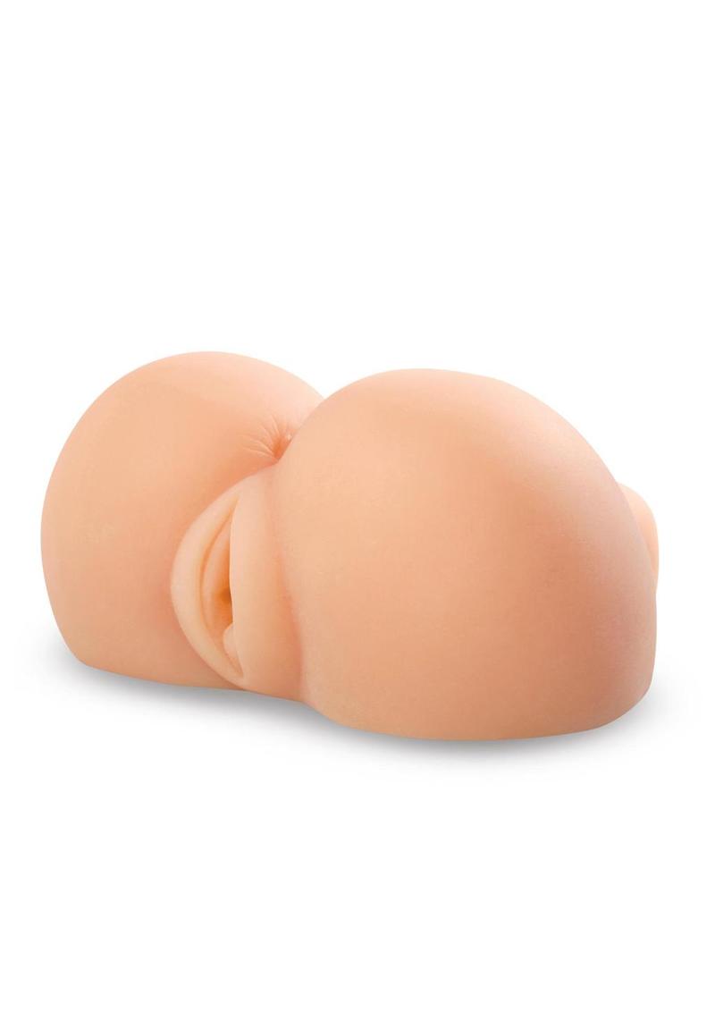 Pipedream Extreme Toyz Nasty Nympho Masturbator - Pussy and Butt - Vanilla