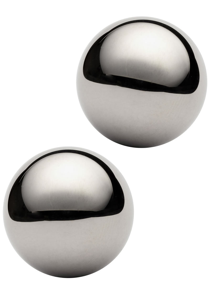 Sex & Mischief Steele Balls Stainless Steel Kegel Balls - Silver
