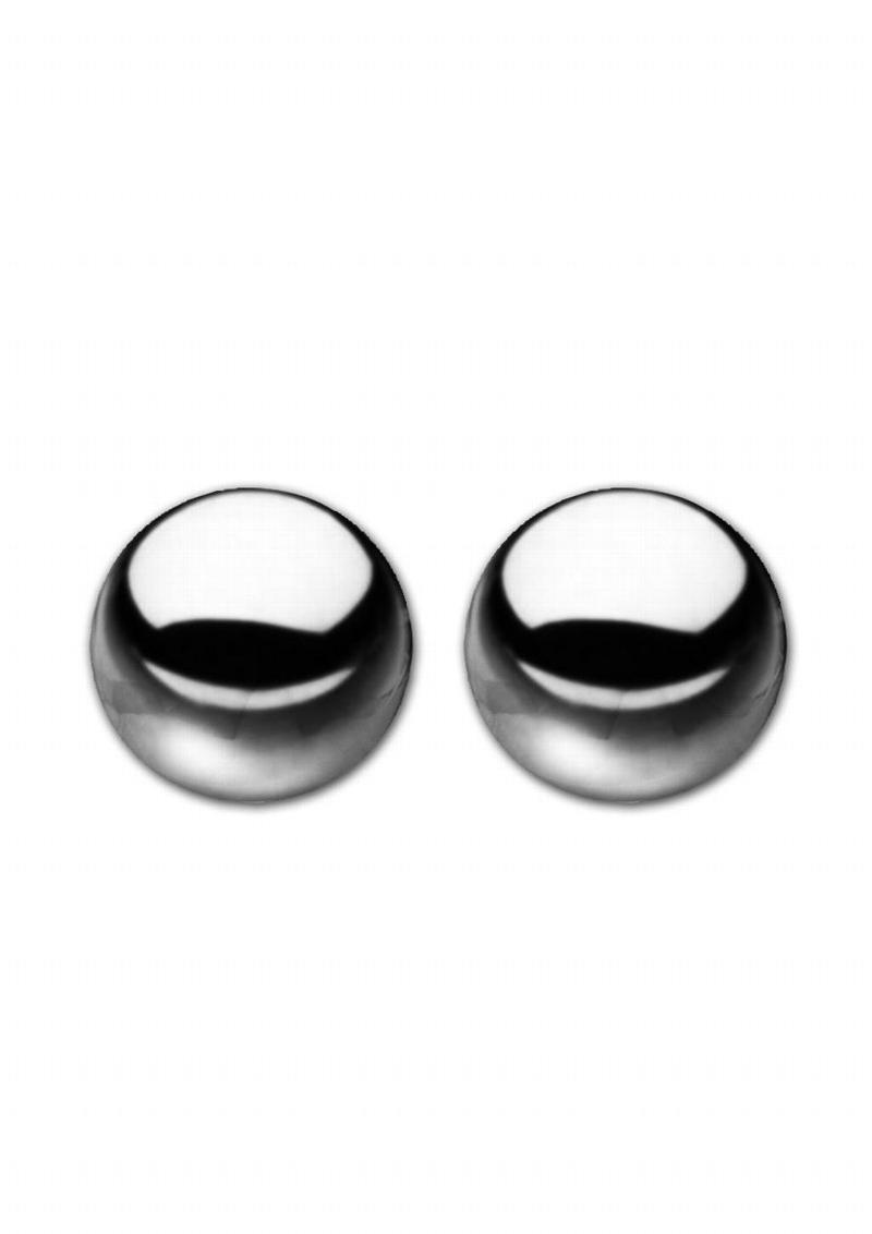 Sex & Mischief Steele Balls Stainless Steel Kegel Balls - Silver