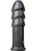 American Bombshell B-10 Warhead Dildo 10.1in - Gun Metal