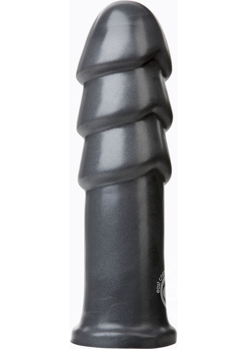 American Bombshell B-10 Warhead Dildo 10.1in - Gun Metal