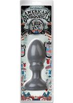 American Bombshell Little Boy Anal Plug - Gun Metal