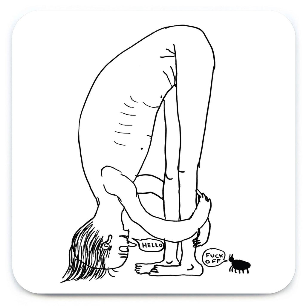 David Shrigley Coaster - Hello Ant