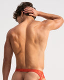 TEAMM8 Score Sheer Slim Jockstrap - Apricot