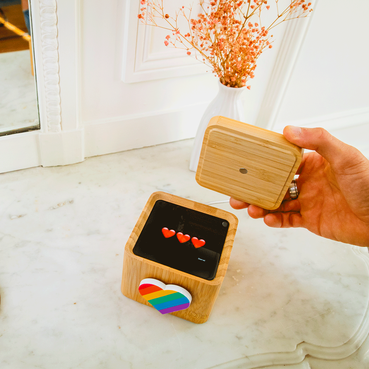 Lovebox Color & Photo - Pride Heart