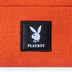 PLAYBOY Knit Beanie with Logo Patch