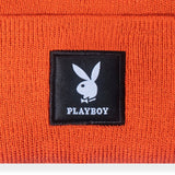 PLAYBOY Knit Beanie with Logo Patch