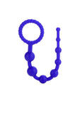 Booty Call X-10 Silicone Anal Beads - Purple