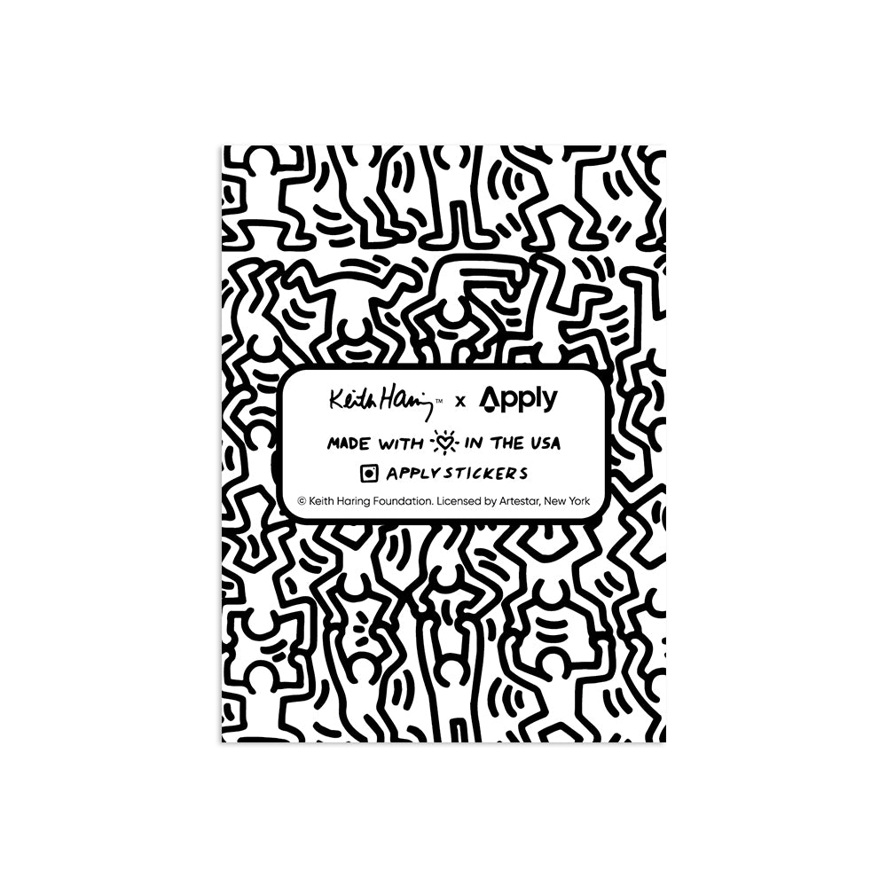 Statue of Liberty By Keith Haring - Die-Cut Sticker