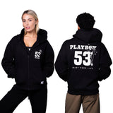 PLAYBOY 53 Zip Up Hoodie