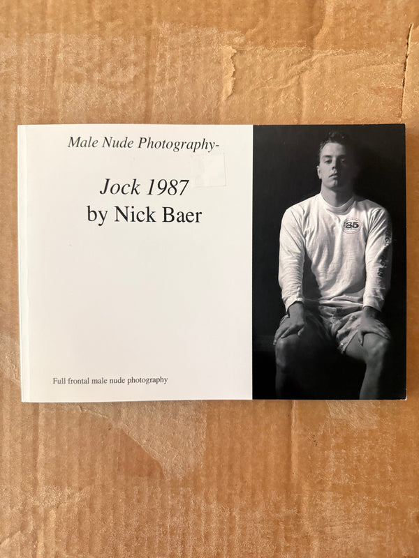 Male Nude Photography: Jock 1987 BY NICK BAER