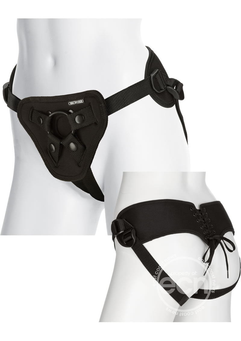 Vac-U-Lock Platinum Corset Harness - Black