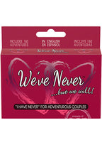 We've Never ...But We Will - Couples Card Game