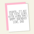 To My Gay Daughter from Dad - Gay Birthday Card