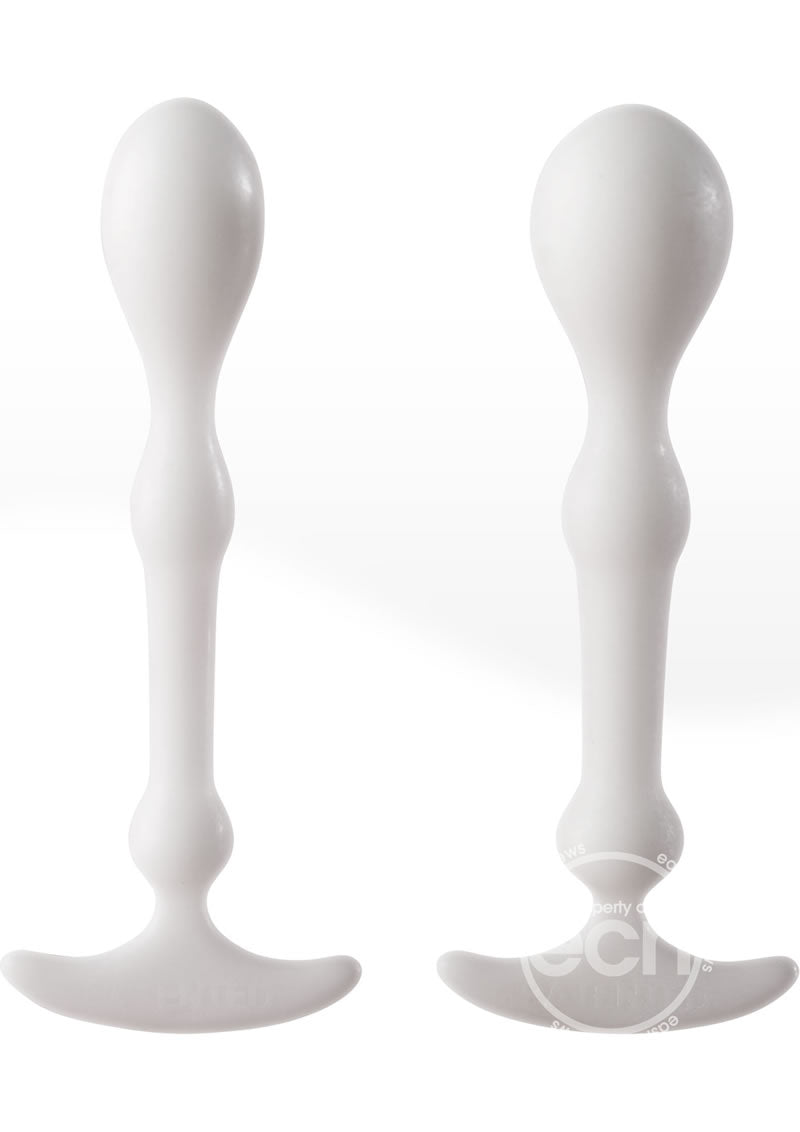 Aneros Peridise Set Unisex Anal Stimulators - White, 2 Each