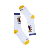 Jean-Michel Basquiat Pez Dispenser Crew Socks
