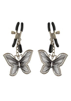 Fetish Fantasy Series Butterfly Nipple Clamps - Silver