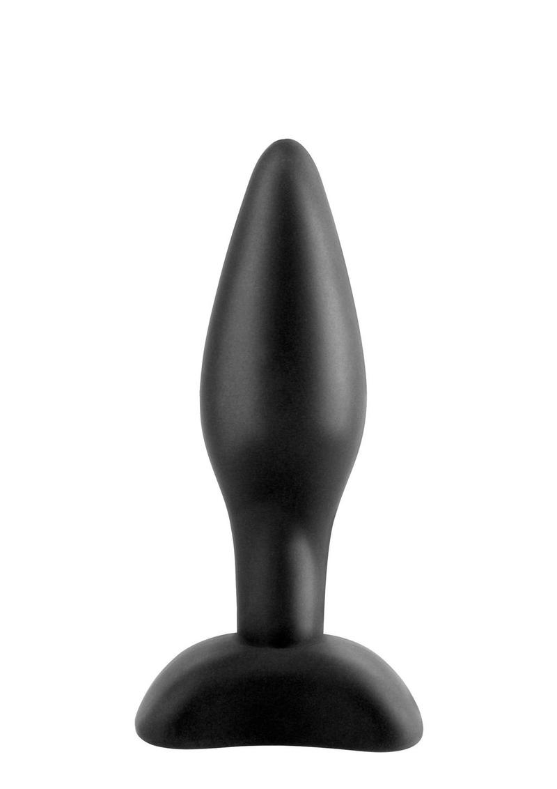 Anal Fantasy Collection Mini Silicone Plug Kit 3in - Black